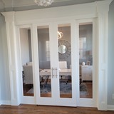 Clear Full View Sliding Doors